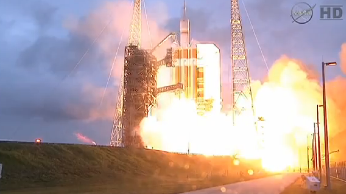 Δείτε την εκτόξευση του διαστημικού σκάφους «Orion» της NASA 